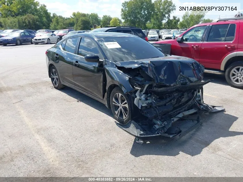 3N1AB8CV8PY307164 2023 Nissan Sentra Sv Xtronic Cvt