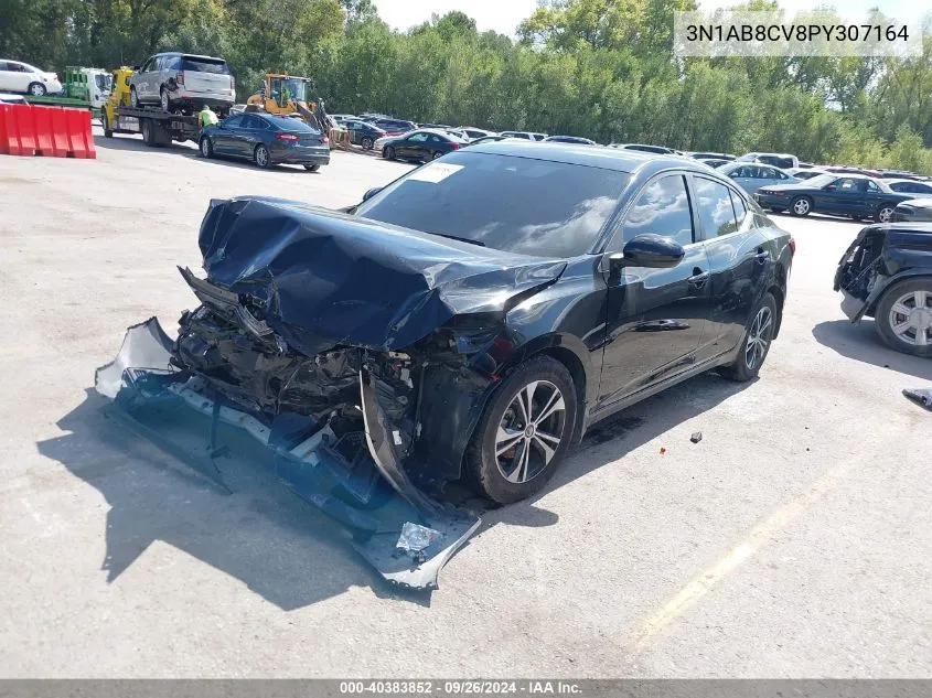 2023 Nissan Sentra Sv Xtronic Cvt VIN: 3N1AB8CV8PY307164 Lot: 40383852