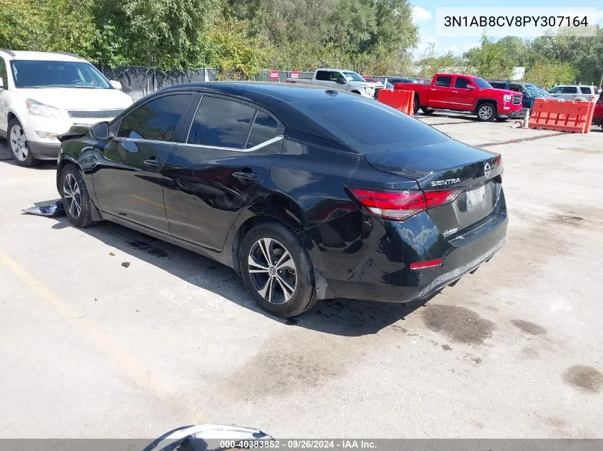 2023 Nissan Sentra Sv Xtronic Cvt VIN: 3N1AB8CV8PY307164 Lot: 40383852