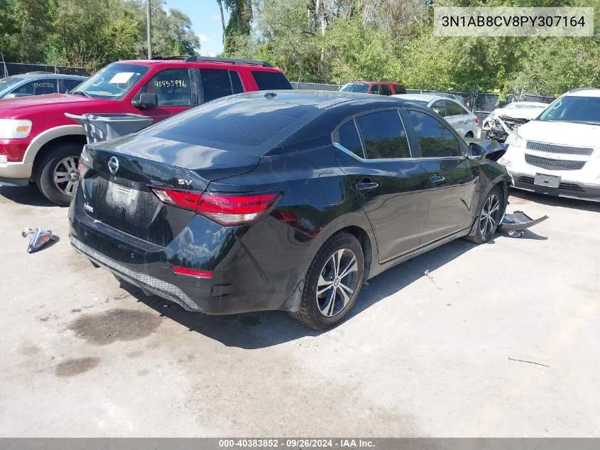 3N1AB8CV8PY307164 2023 Nissan Sentra Sv Xtronic Cvt