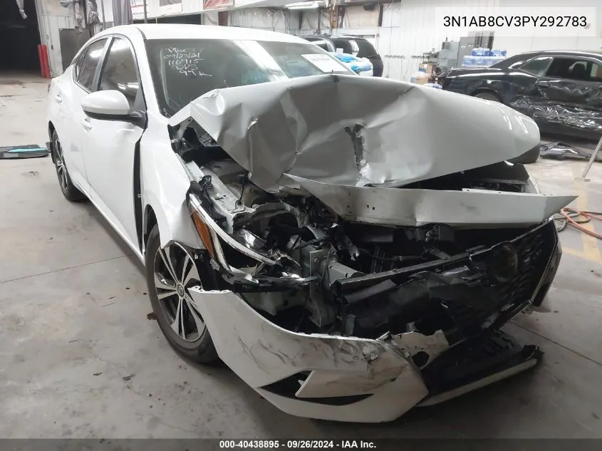 2023 Nissan Sentra Sv VIN: 3N1AB8CV3PY292783 Lot: 40438895