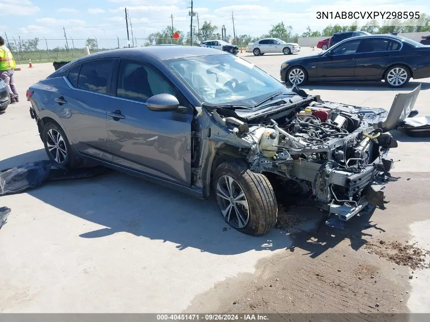 3N1AB8CVXPY298595 2023 Nissan Sentra Sv Xtronic Cvt