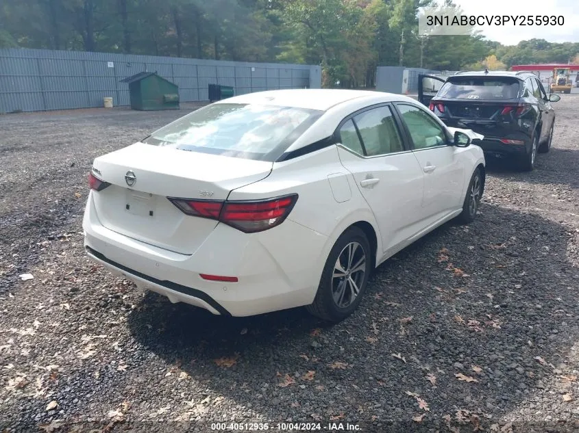 3N1AB8CV3PY255930 2023 Nissan Sentra Sv Xtronic Cvt