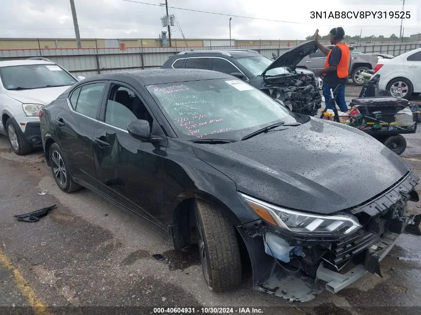 2023 Nissan Sentra Sv Xtronic Cvt VIN: 3N1AB8CV8PY319525 Lot: 40604931