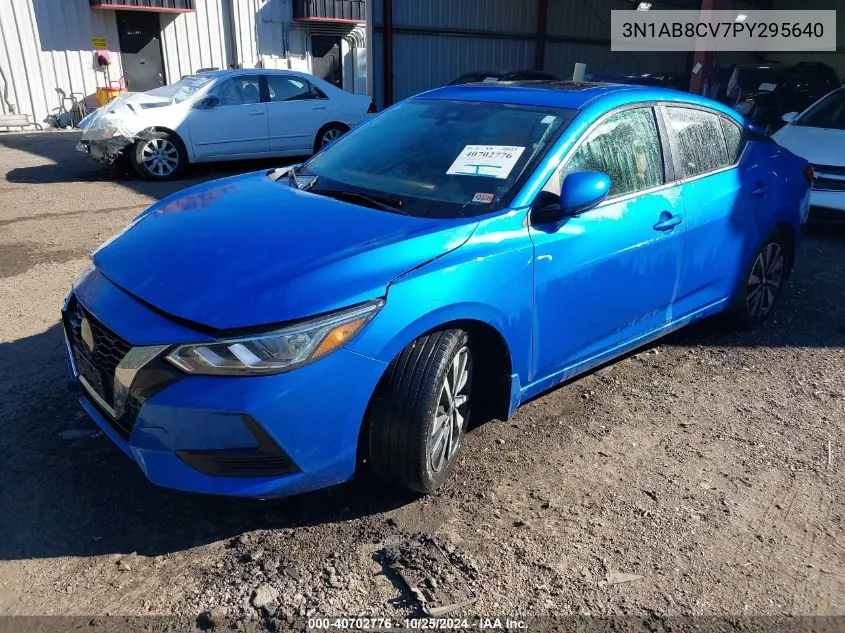 3N1AB8CV7PY295640 2023 Nissan Sentra Sv Xtronic Cvt