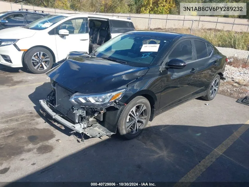 2023 Nissan Sentra Sv Xtronic Cvt VIN: 3N1AB8CV6PY289232 Lot: 40729806