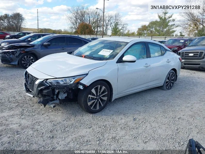 2023 Nissan Sentra Sv Xtronic Cvt VIN: 3N1AB8CVXPY291288 Lot: 40764550