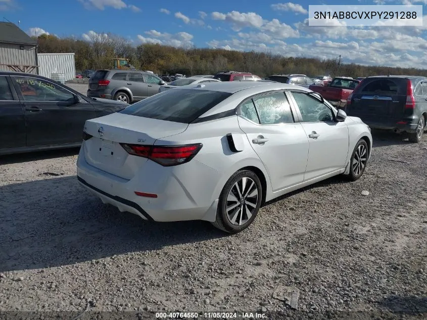 2023 Nissan Sentra Sv Xtronic Cvt VIN: 3N1AB8CVXPY291288 Lot: 40764550