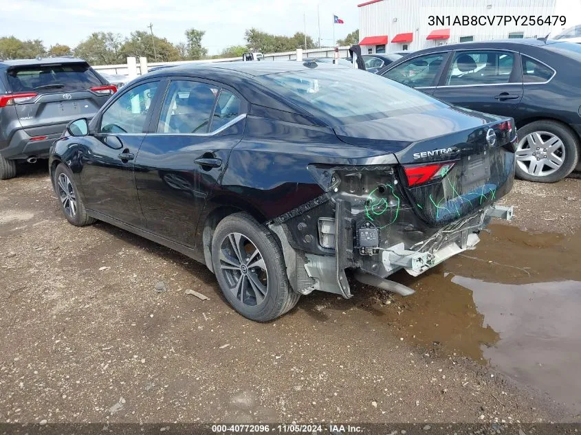 3N1AB8CV7PY256479 2023 Nissan Sentra Sv Xtronic Cvt