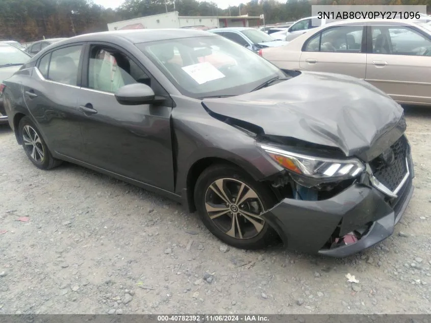 2023 Nissan Sentra Sv Xtronic Cvt VIN: 3N1AB8CV0PY271096 Lot: 40782392