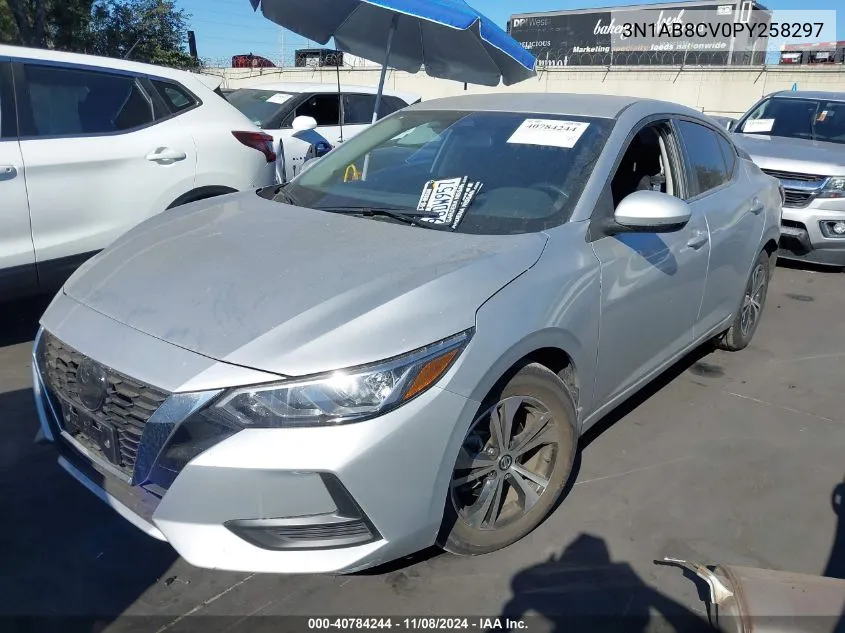 2023 Nissan Sentra Sv Xtronic Cvt VIN: 3N1AB8CV0PY258297 Lot: 40784244