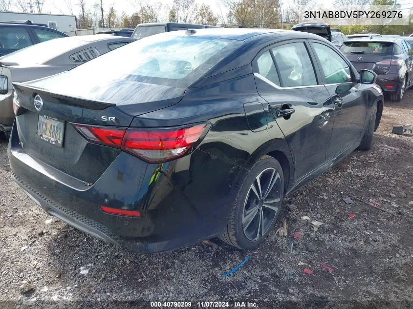 2023 Nissan Sentra Sr Xtronic Cvt VIN: 3N1AB8DV5PY269276 Lot: 40790209