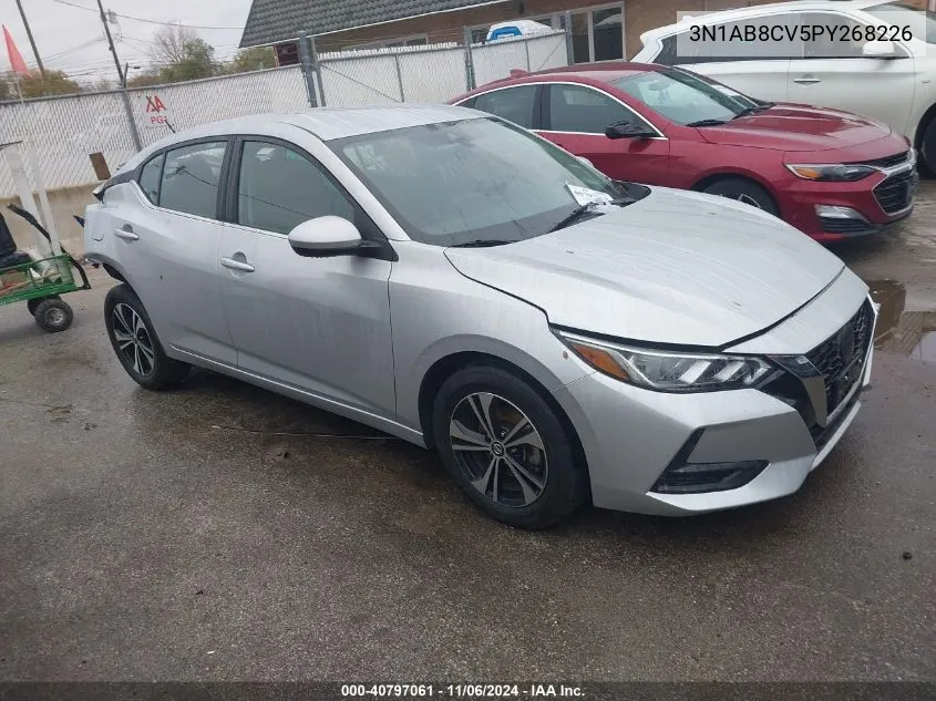 3N1AB8CV5PY268226 2023 Nissan Sentra Sv Xtronic Cvt