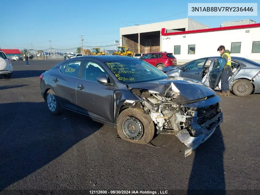 2024 Nissan Sentra VIN: 3N1AB8BV7RY236446 Lot: 12112800