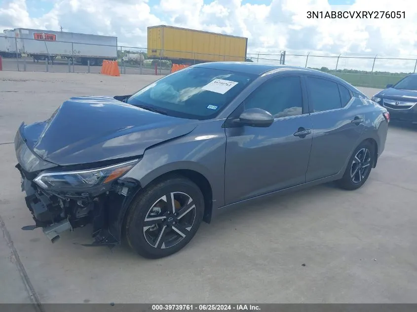 2024 Nissan Sentra Sv Xtronic Cvt VIN: 3N1AB8CVXRY276051 Lot: 39739761