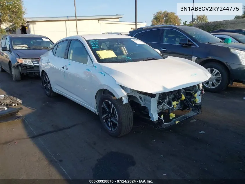 3N1AB8CV2RY244775 2024 Nissan Sentra Sv Xtronic Cvt