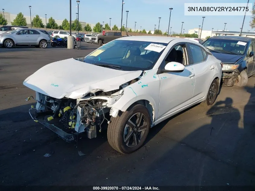 3N1AB8CV2RY244775 2024 Nissan Sentra Sv Xtronic Cvt