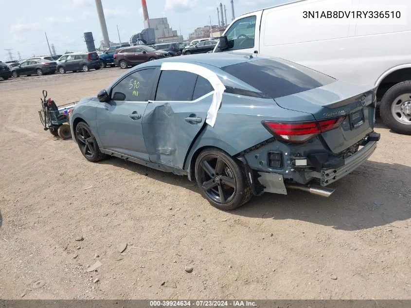 3N1AB8DV1RY336510 2024 Nissan Sentra Sr Xtronic Cvt