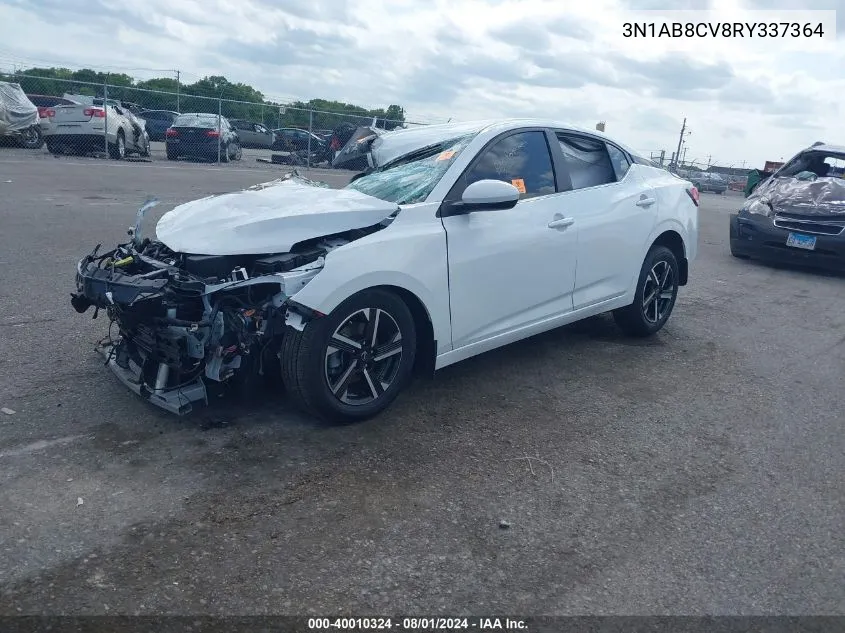 3N1AB8CV8RY337364 2024 Nissan Sentra Sv Xtronic Cvt