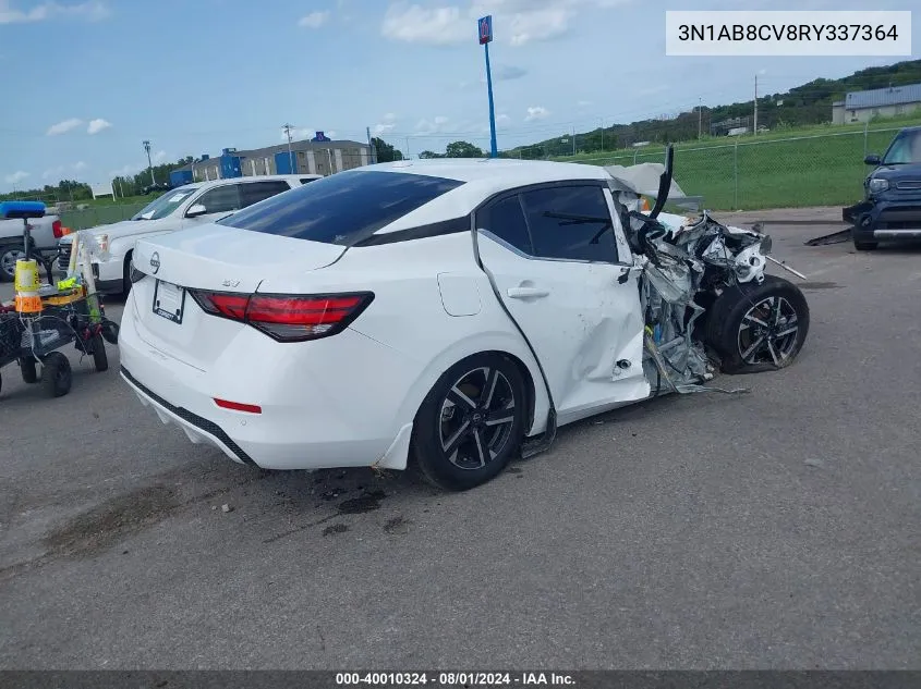 3N1AB8CV8RY337364 2024 Nissan Sentra Sv Xtronic Cvt