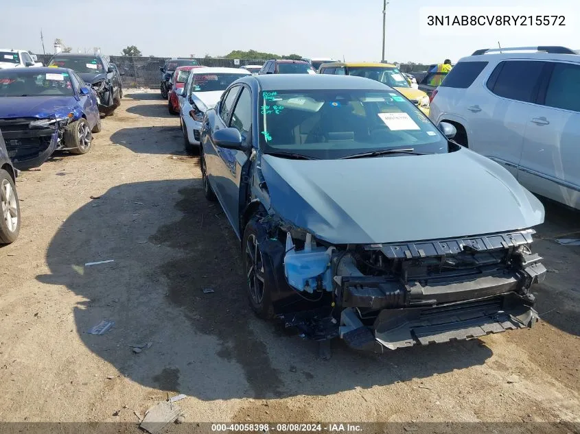 3N1AB8CV8RY215572 2024 Nissan Sentra Sv Xtronic Cvt