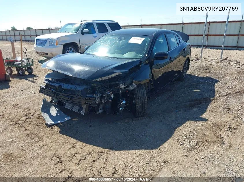 3N1AB8CV9RY207769 2024 Nissan Sentra Sv Xtronic Cvt