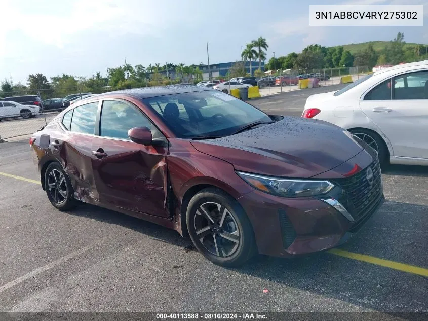 3N1AB8CV4RY275302 2024 Nissan Sentra Sv