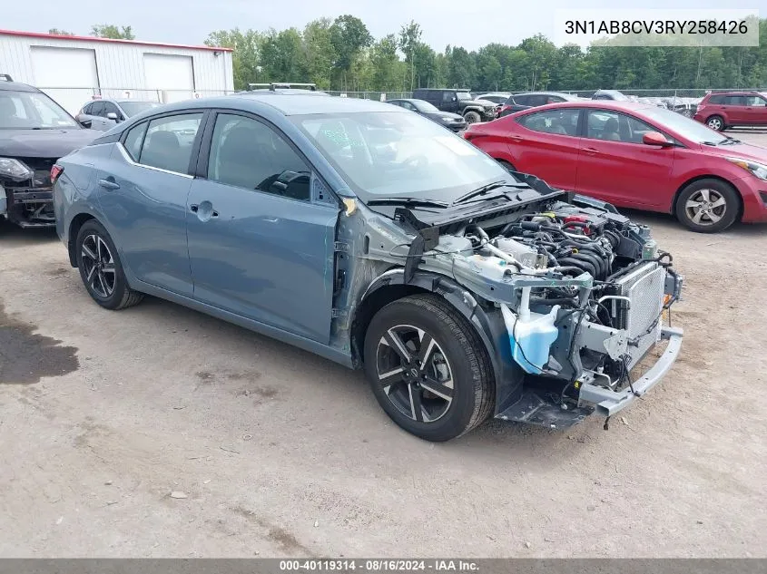 2024 Nissan Sentra Sv Xtronic Cvt VIN: 3N1AB8CV3RY258426 Lot: 40119314