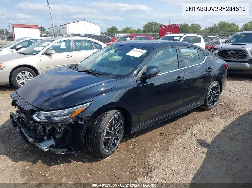 3N1AB8DV2RY284613 2024 Nissan Sentra Sr Xtronic Cvt