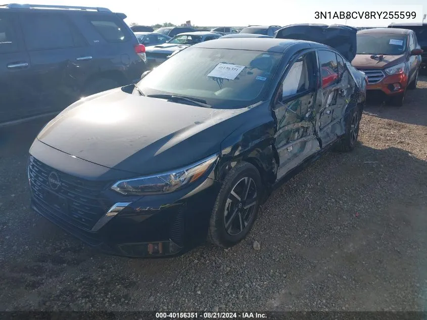 2024 Nissan Sentra Sv VIN: 3N1AB8CV8RY255599 Lot: 40156351