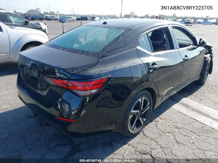 3N1AB8CV8RY223705 2024 Nissan Sentra Sv Xtronic Cvt