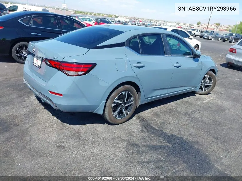 2024 Nissan Sentra Sv Xtronic Cvt VIN: 3N1AB8CV1RY293966 Lot: 40182968