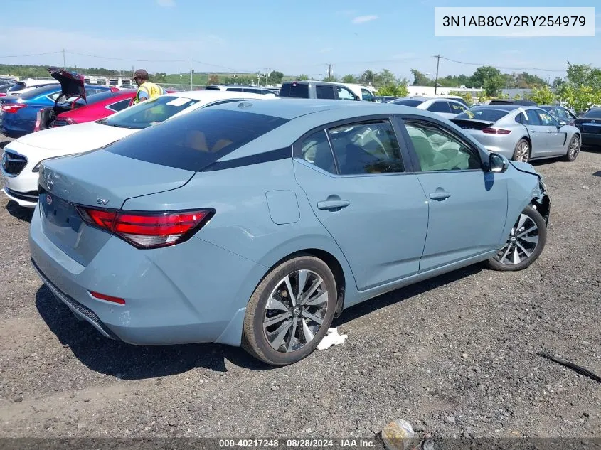 3N1AB8CV2RY254979 2024 Nissan Sentra Sv Xtronic Cvt