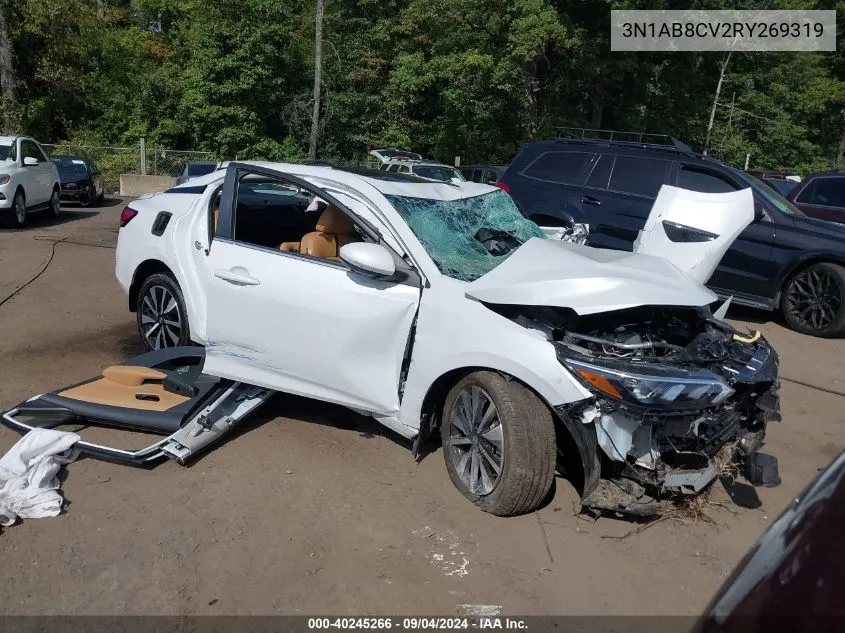 3N1AB8CV2RY269319 2024 Nissan Sentra Sv Xtronic Cvt