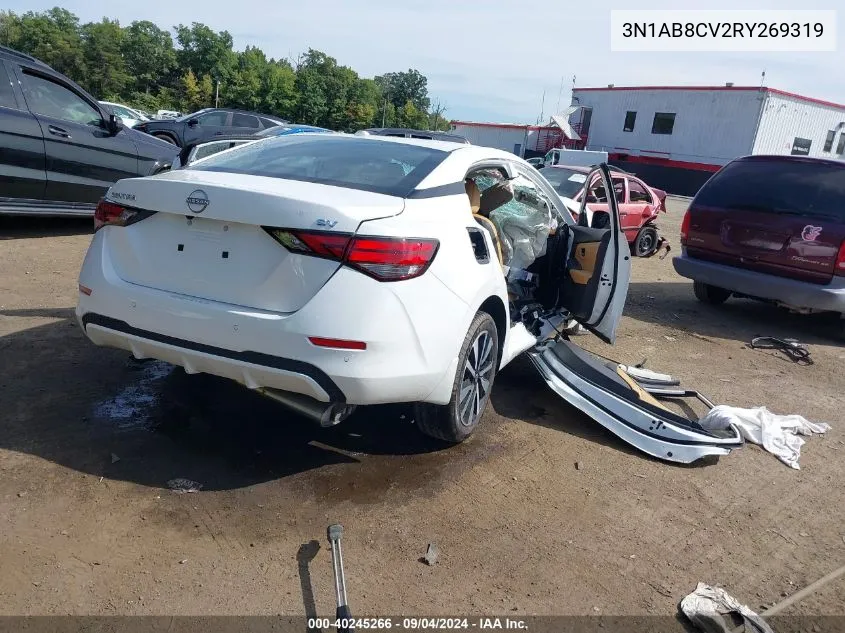 3N1AB8CV2RY269319 2024 Nissan Sentra Sv Xtronic Cvt