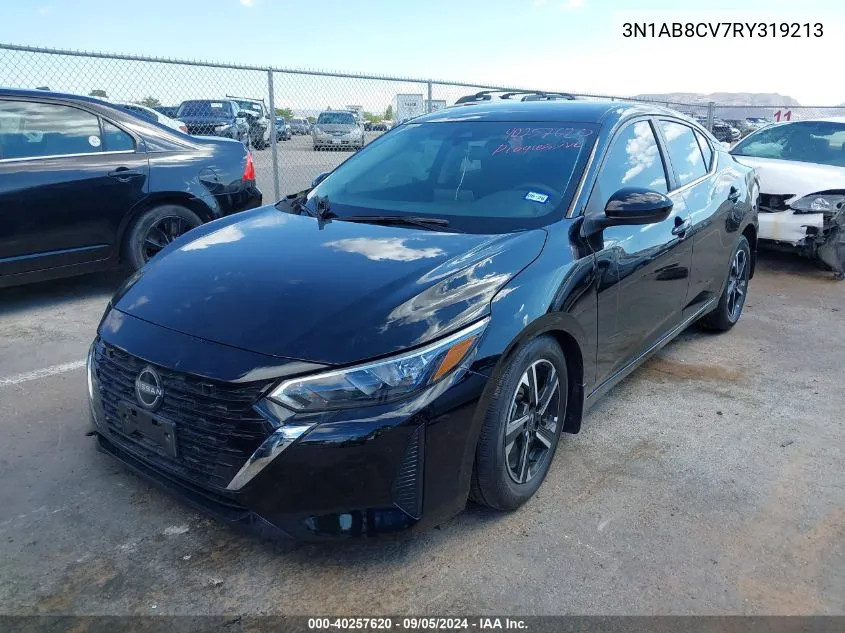 2024 Nissan Sentra Sv VIN: 3N1AB8CV7RY319213 Lot: 40257620