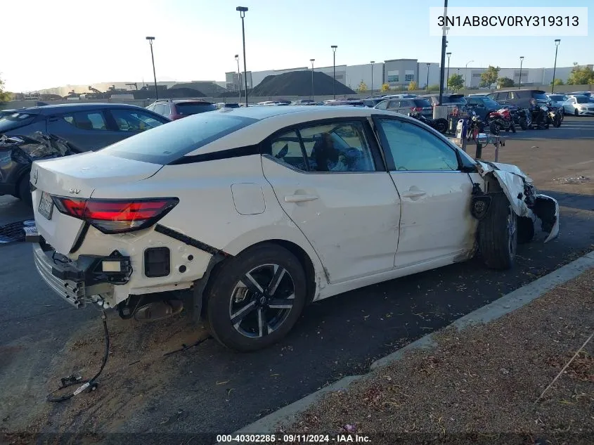 3N1AB8CV0RY319313 2024 Nissan Sentra Sv