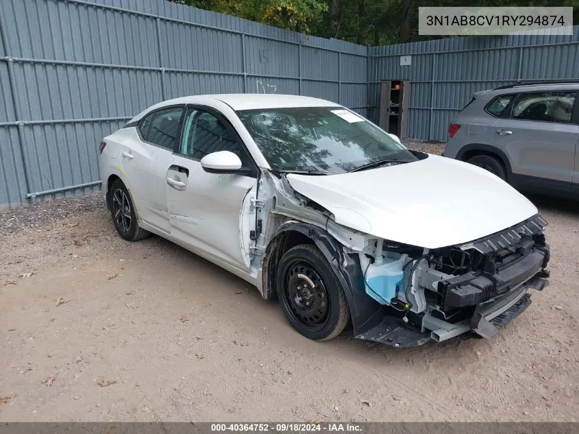 3N1AB8CV1RY294874 2024 Nissan Sentra Sv Xtronic Cvt