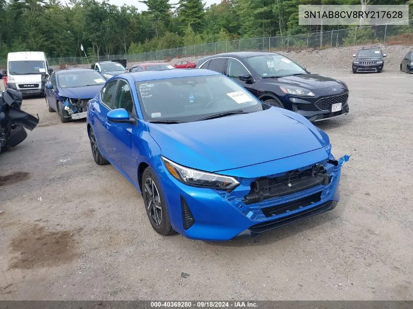 2024 Nissan Sentra Sv Xtronic Cvt VIN: 3N1AB8CV8RY217628 Lot: 40369280