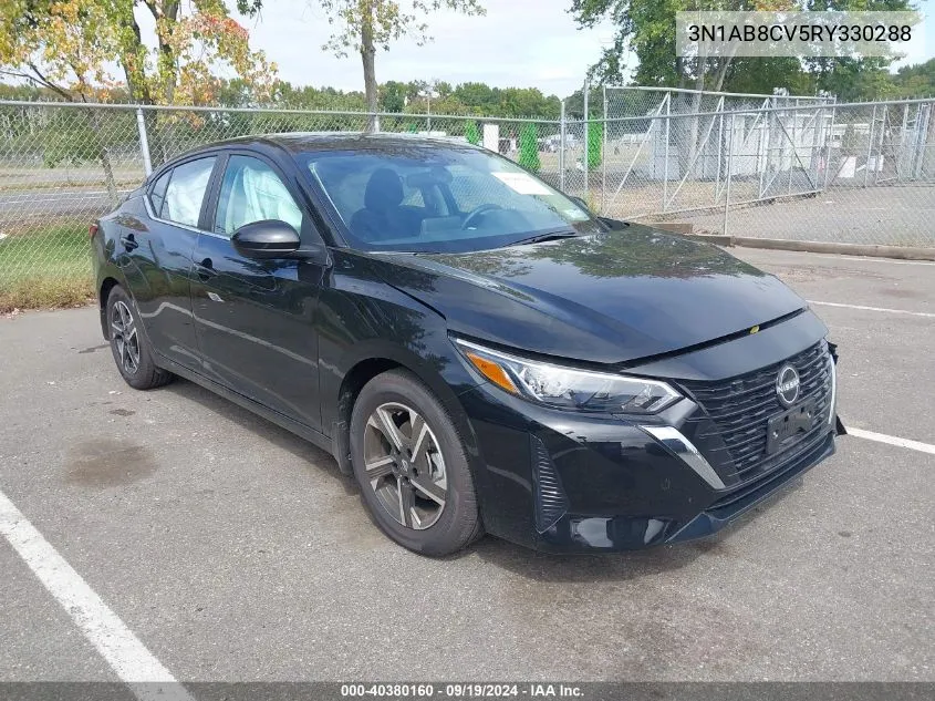 2024 Nissan Sentra Sv Xtronic Cvt VIN: 3N1AB8CV5RY330288 Lot: 40380160