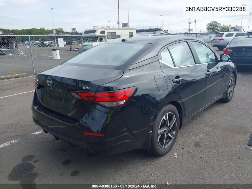 3N1AB8CV5RY330288 2024 Nissan Sentra Sv Xtronic Cvt