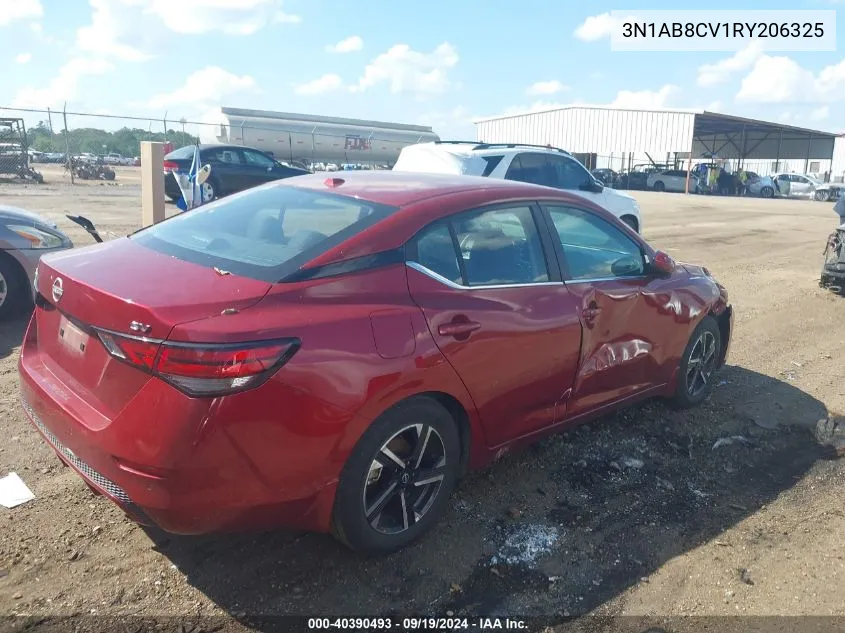 3N1AB8CV1RY206325 2024 Nissan Sentra Sv Xtronic Cvt