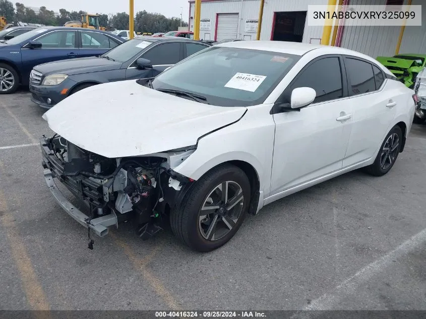 2024 Nissan Sentra Sv Xtronic Cvt VIN: 3N1AB8CVXRY325099 Lot: 40416324