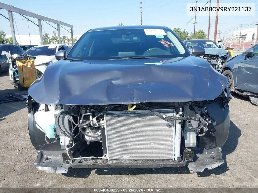 2024 Nissan Sentra Sv VIN: 3N1AB8CV9RY221137 Lot: 40430229