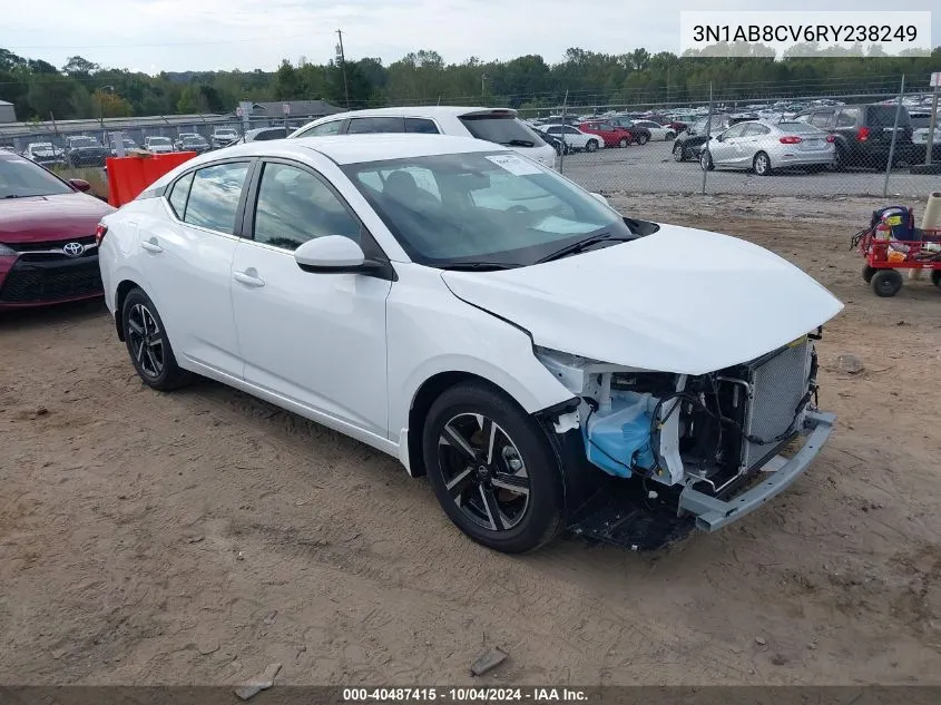 3N1AB8CV6RY238249 2024 Nissan Sentra Sv Xtronic Cvt