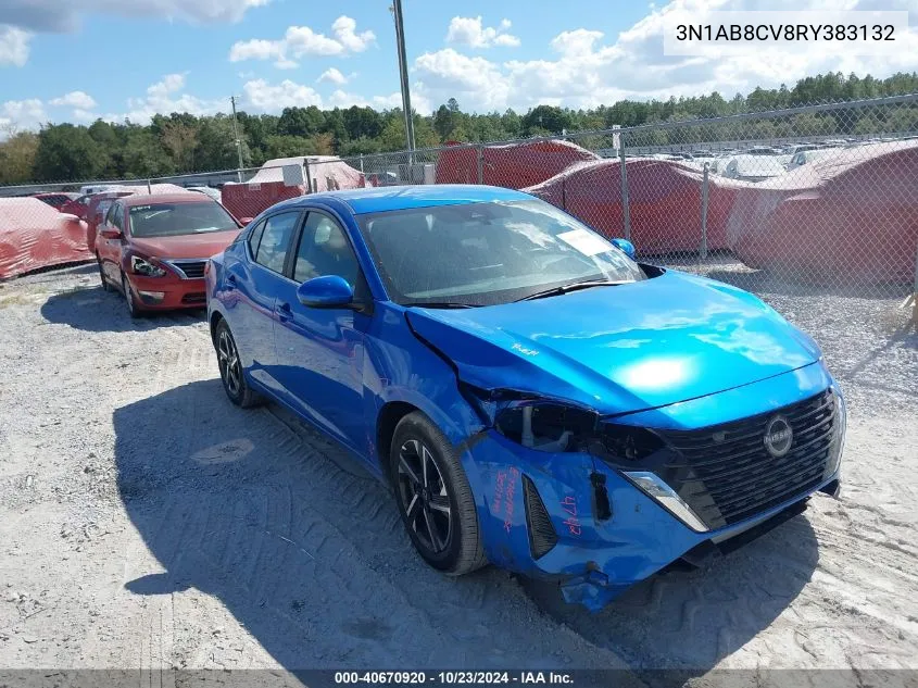 2024 Nissan Sentra Sv Xtronic Cvt VIN: 3N1AB8CV8RY383132 Lot: 40670920