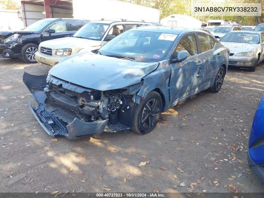 2024 Nissan Sentra Sv Xtronic Cvt VIN: 3N1AB8CV7RY338232 Lot: 40737023