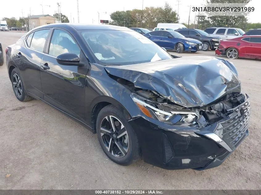 2024 Nissan Sentra Sv Xtronic Cvt VIN: 3N1AB8CV3RY291989 Lot: 40738152