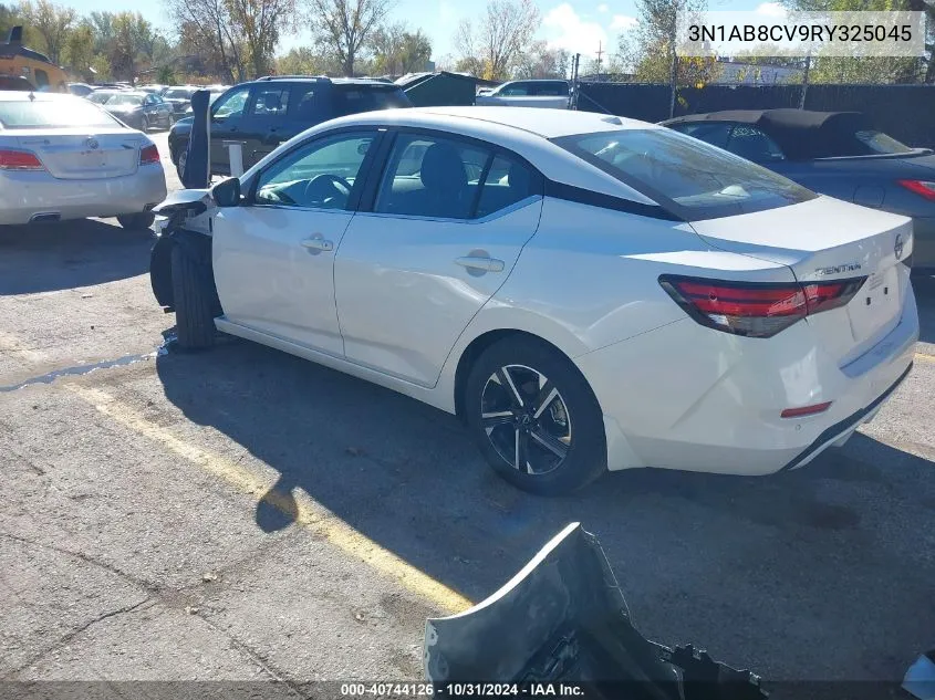 2024 Nissan Sentra Sv Xtronic Cvt VIN: 3N1AB8CV9RY325045 Lot: 40744126