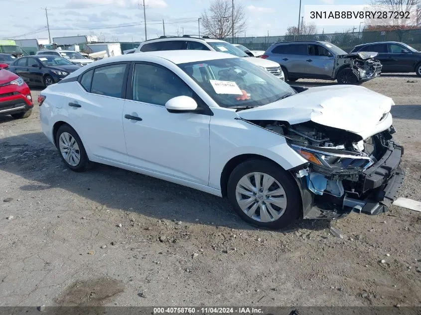 3N1AB8BV8RY287292 2024 Nissan Sentra S Xtronic Cvt